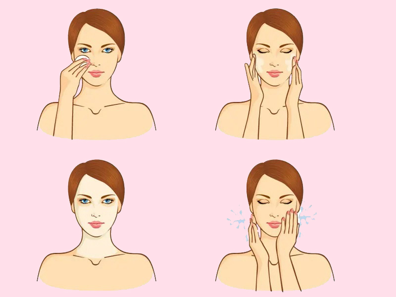 how to do facial at home